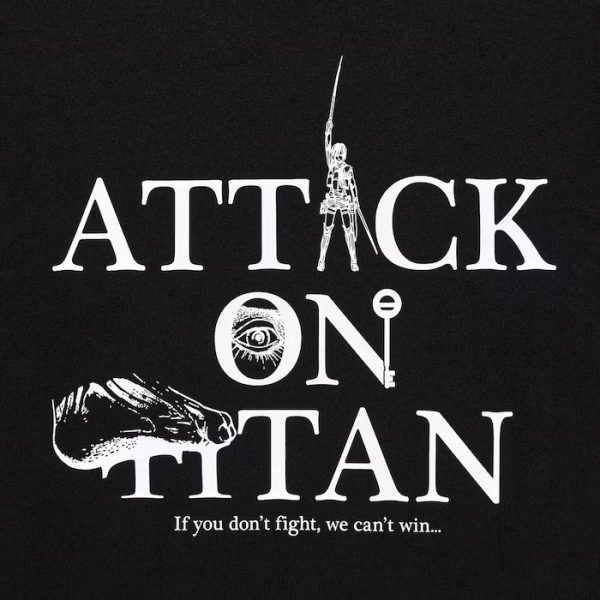 Playera logo Attack on Titan 3