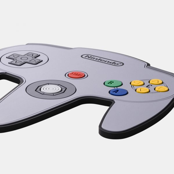 Posavasos con forma de control Nintendo 64 2