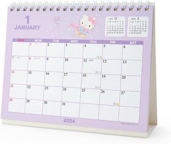 Calendario 2024 Hello Kitty 2