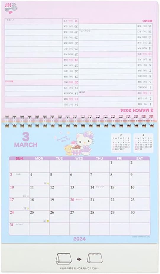 Calendario 2024 Hello Kitty 3