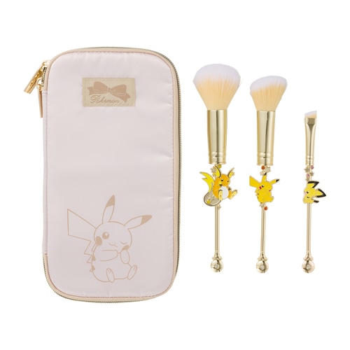 Set de brochas de maquillaje Pikachu 1