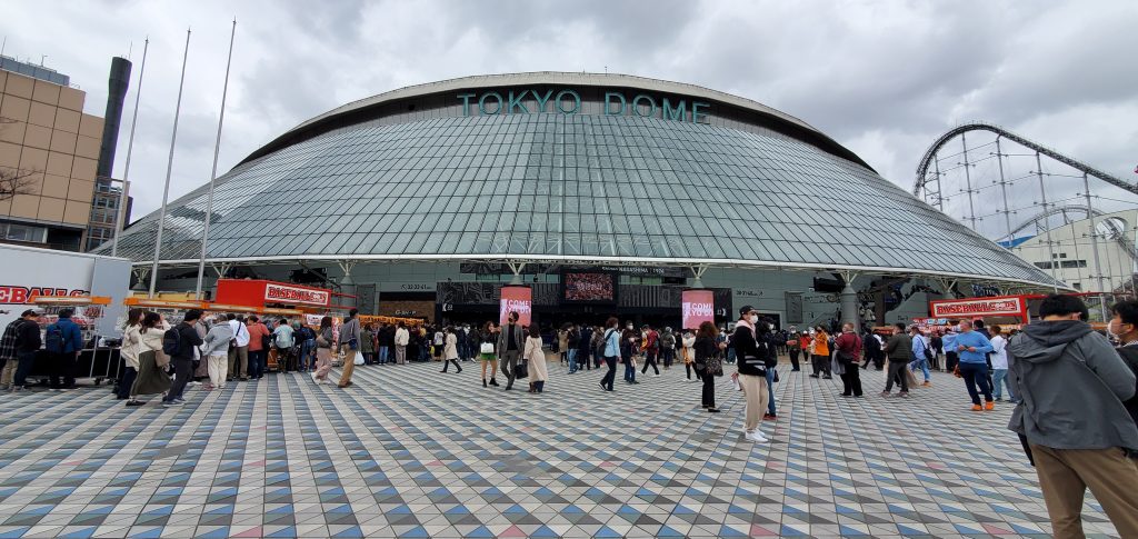 El estadio TOKYO DOME de Japón